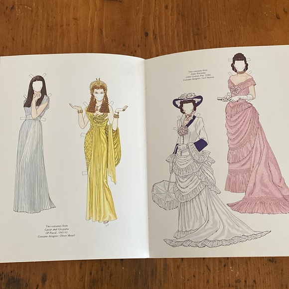 Vintage NWOT Vivian Leigh paper doll book by Tom Tierney Gone With the Wind - Picture 9 of 11